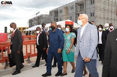 PRESIDENTE DA REPÚBLICA VISITA PROJECTO HABITACIONAL 