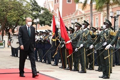 MOMENTOS: Presidente da Turquia inicia visita de Estado à Angola 