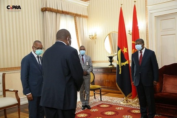 PRESIDENTE DO AFREXIMBANK RECEBIDO NO PALÁCIO PRESIDENCIAL