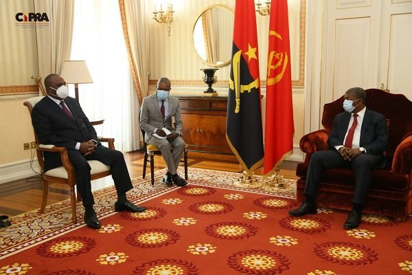 PRESIDENTE DO AFREXIMBANK RECEBIDO NO PALÁCIO PRESIDENCIAL