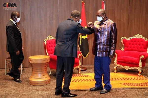 ENCONTRO ENTRE OS PRESIDENTES DE ANGOLA E DA GUINÉ